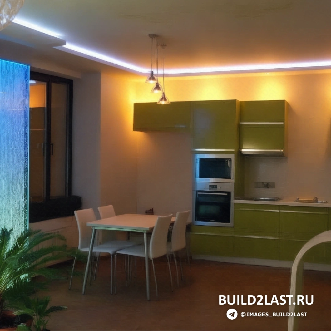 Голубые и малиновые пузырьковые панели/колонны, создающие яркую атмосферу в интерьере.
