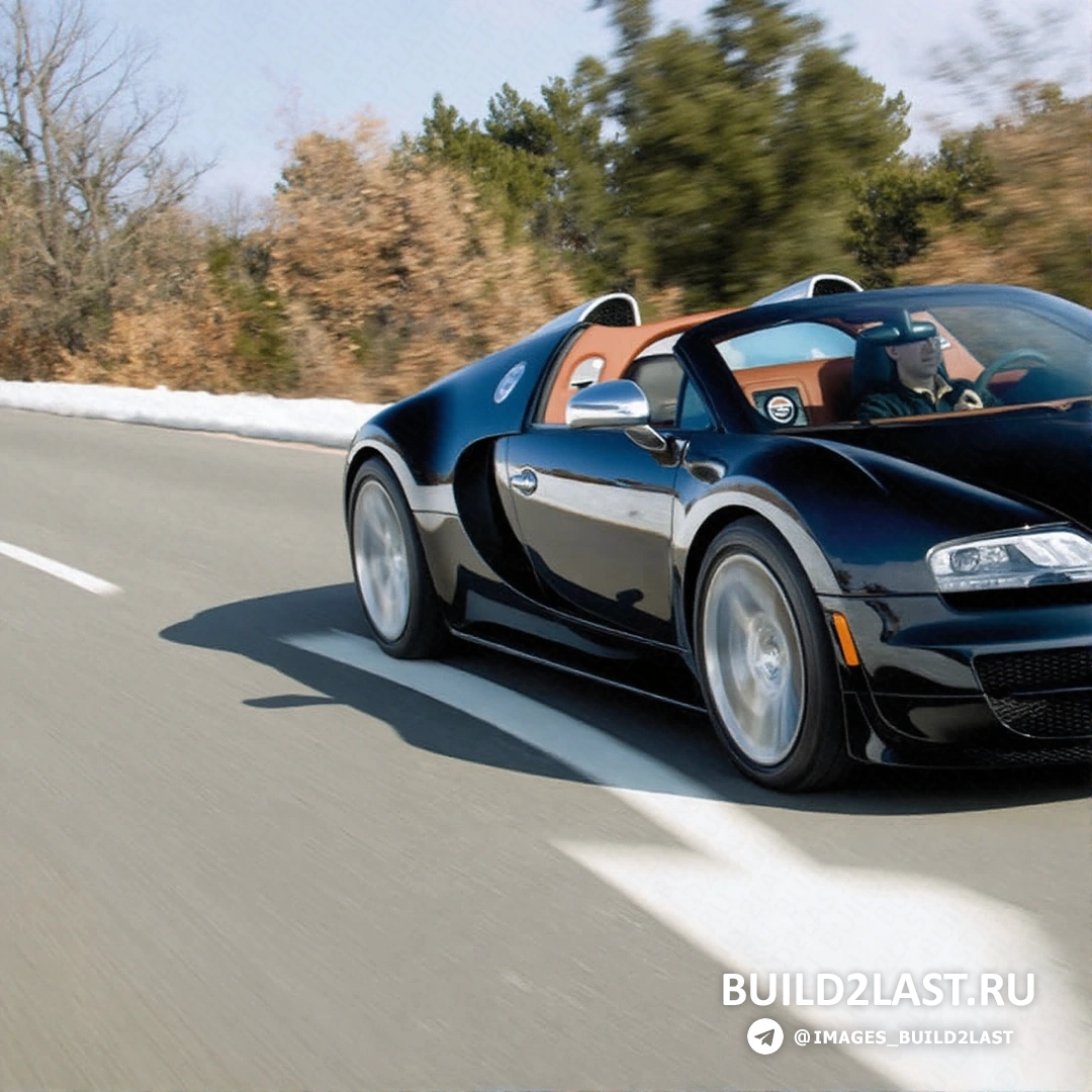 ����� Bugatti Veyron � ������������� �������, �� ���� ������������ �������